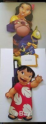 Disney Lilo and Stitch DVD Release Cardboard Display Promotional Topper Standee