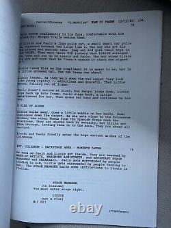 Disney Lizzie McGuire Movie Screenplay- Script Hilary Duff Y2K 2003 Rare