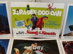Disney Lobby card set full set of 9 Song of the South