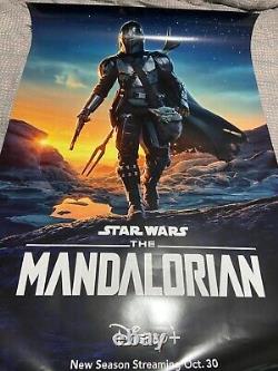 Disney Mandalorian Season 2 Original 27x40 Double Sided DS Poster A