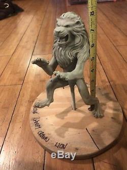 Disney Maquette Mold Alice In Wonderland Through The Looking Glass Crown Lion