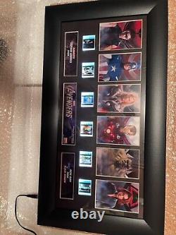 Disney Marvel Avengers Movie Light Up Film Cells With Pictures Limited Edition