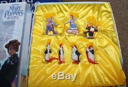 Disney Mary Poppins Returns Promo Limited Edition Holiday Ornaments Set Of 7 Bag