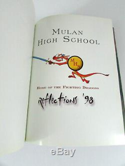 Disney Mulan Film Crew Yearbook 1998 Signed by 16 Crew and Artists Very Rare
