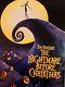 Disney Nightmare Before Christmas Original Theater-used Movie Poster 27x40 Ds C6