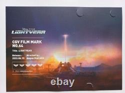 Disney PIXAR LIGHTYEAR Film Korea CGV Original Limited Movie Film Mark Set