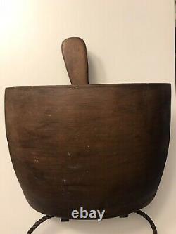 Disney Pirates Of The Caribbean Wooden Bowl Screen Used Prop