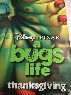 Disney Pixar A Bugs Life Huge Vinyl Movie Theatre Banner Poster 2 Sided (#2)