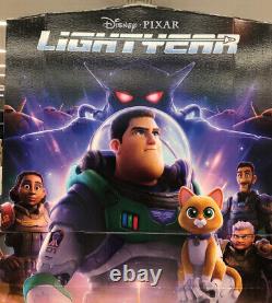 Disney Pixar Buzz Lightyear Movie Store Sign Poster Promo Display HEADER! HUGE