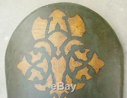 Disney Prince of Persia Movie Prop Green Leather Shield LARP SCA Medieval G