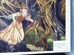Disney Snow White and the Seven Dwarfs Original Lobby Card Rare! 14 x 10.75 In