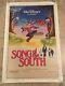 Disney Song Of The South Movie Poster One Sheet Single Sided 27x41 Rolled 1986