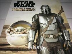 Disney Star Wars Lucasfilm The Mandalorian 2020 Mnt Ds Teaser Promo Movie Poster