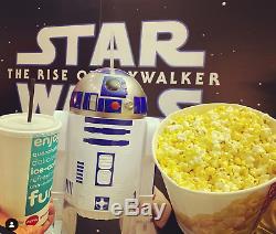 Disney Star Wars R2-D2 Popcorn Bucket Sipper LIMITED EDITION AMC Exclusive