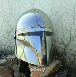Disney Star Wars The Black Series Mandalorian Helmet Roleplay Cosplay Medieval