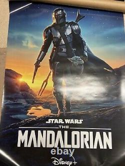 Disney Star Wars The Mandalorian 27x40 Double Sided DS Movie Poster Authentic C