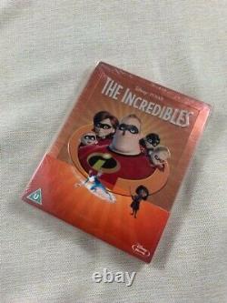 Disney The Incredibles Blu-ray Steelbook Zavvi Region Free, Opened