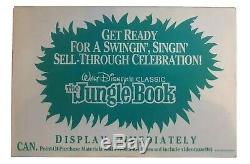 Disney The Jungle Book 3 Piece Standee Cut Out Rare Sealed New Cutout