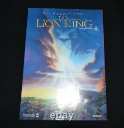Disney The Lion King Original Promotional Movie Flyers x 16 Vintage 1994 Rare