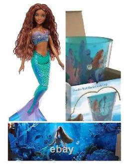 Disney The Little Mermaid 2023 AMC Light Up Popcorn Bucket W Live Action Ariel