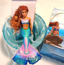 Disney The Little Mermaid 2023 AMC Light Up Popcorn Bucket W Live Action Ariel