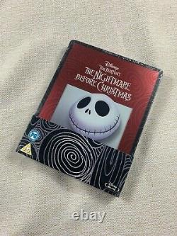 Disney The Nightmare Before Christmas Blu-ray Steelbook Zavvi Exclusive, New