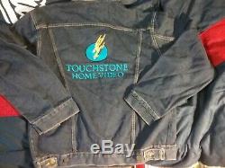 Disney Touchtone 80s Video Promo Jacket XL Nmnt Rare Clean Exquisite Vintage Htf