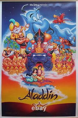 Disney's Aladdin Original Us One Sheet Poster