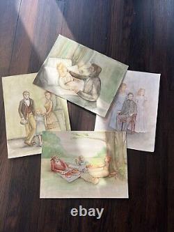 Disney's Alice Through The Looking Glass Young Alice Drawings Prop Set
