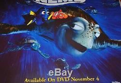 Disney's Finding Nemo Rare 48 X 48 Promo Poster Pixar