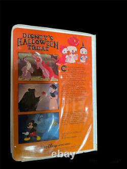 Disney's Halloween Treat-out Of Print Vintage Beta Video Ex