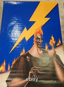 Disney's Hercules 2-sided Official Movie Banner Feat Hades, Panic & Panic 6847