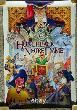 Disney's Hunchback of Notre Dame DS Rolled Official Original US One Sheet