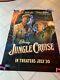 Disney's Jungle Cruise Dwayne Johnson & Emily Blunt Bus Shelter Movie Poster