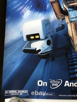 Disney's Pixar WALL-E 2008 Original Movie Poster One Sheet (27x40) Double Sided