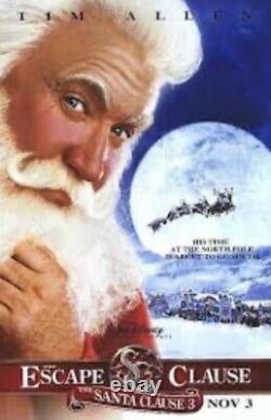 Disney's Santa Clause 3 North Pole Santa's Bust Table Edge Decoration Movie Prop