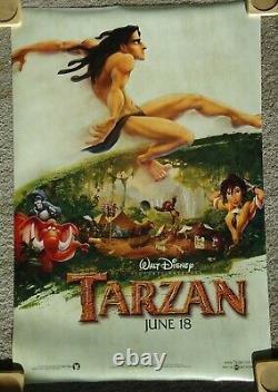 Disney's Tarzan ADV DS Rolled Official Original US One Sheet Movie Poster