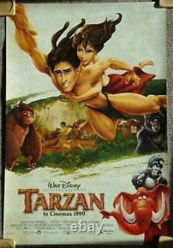 Disney's Tarzan DS Rolled Official Original US One Sheet Movie Poster