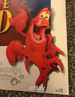 Disney's The Little Mermaid Original One Sheet Double Sided Movie Poster #013041