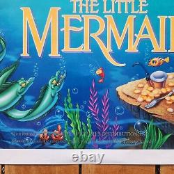 Disney's The Little Mermaid RECALLED Movie Poster 1989 Disneyland 35th Anniv