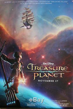 Disney's Treasure Planet Original Us Advance One Sheet Poster