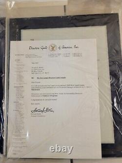 Donald Schain Don Movie Script Notes Crystal Heart Award Directors Guild Disney