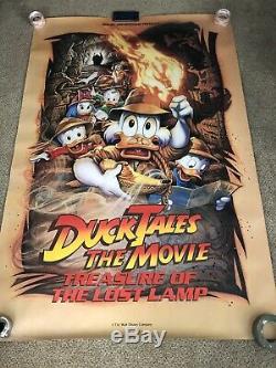 DuckTales Movie Treasure Lost Lamp Disney 70x48 Movie Banner Poster