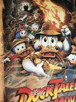 DuckTales Movie Treasure Lost Lamp Disney 70x48 Movie Banner Poster
