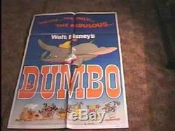 Dumbo Movie Poster R76 Disney Elephant Great