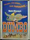 Dumbo R/1976 Original 30x40 Movie Poster Disney Sterling Holloway Mel Blanc