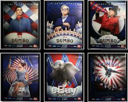 Dumbo full set of 6 Movie Poster 4x6 ft D/S Disney Bus Shelter Poster Tim Burton