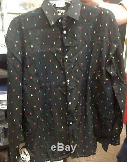 ELTON JOHN Owned/Worn Colorful Polka Dot Shirt, Walt Disney COA