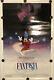 Fantasia 50th Anniversary Original Rolled Movie Poster Walt Disney 1990