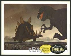 FANTASIA 9 Lobby Card Set (VeryFine+) 1963RR Walt Disney Movie Poster Art 4360